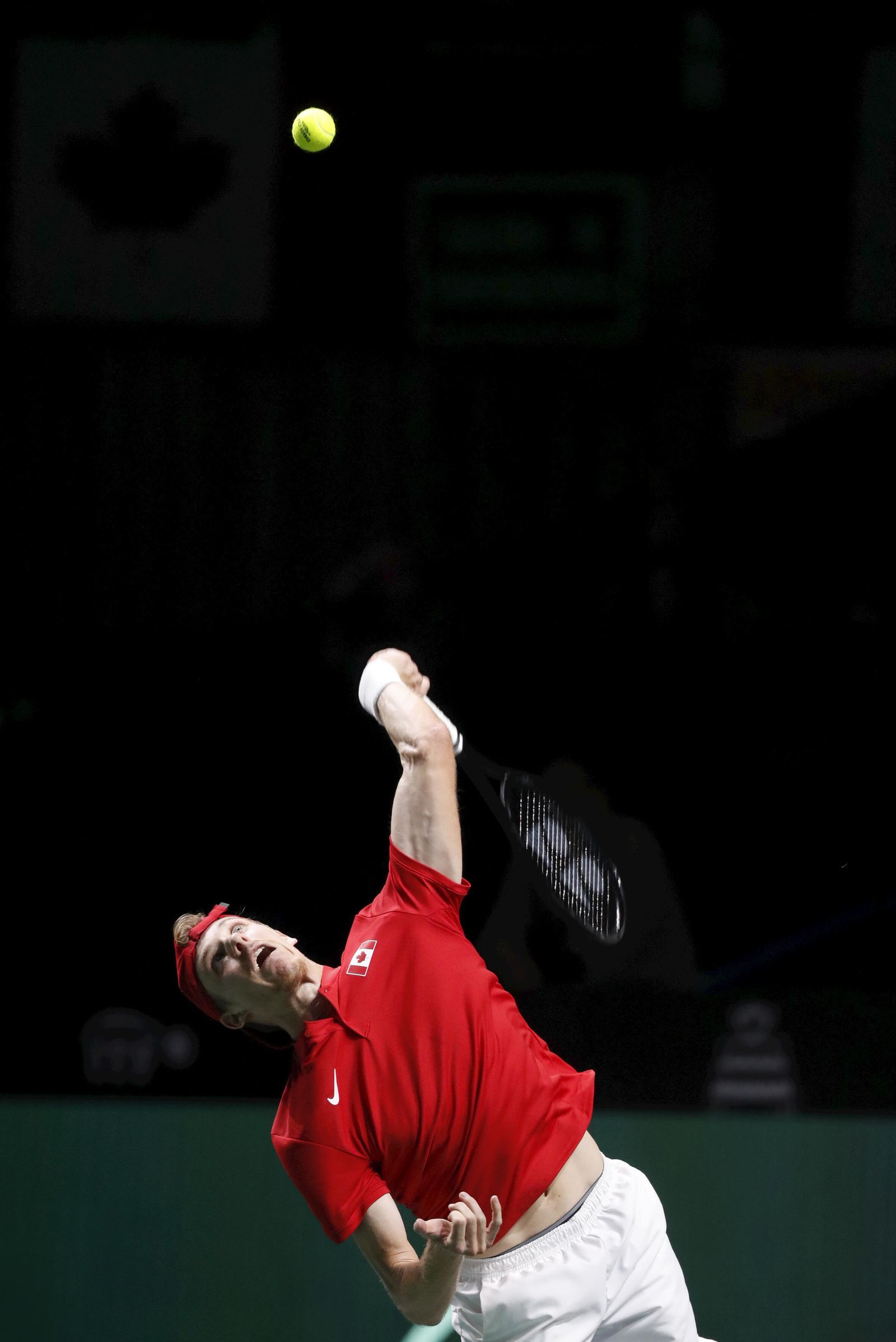 Denis Shapovalov - Lorenzo Sonego, en la Copa Davis de Málaga