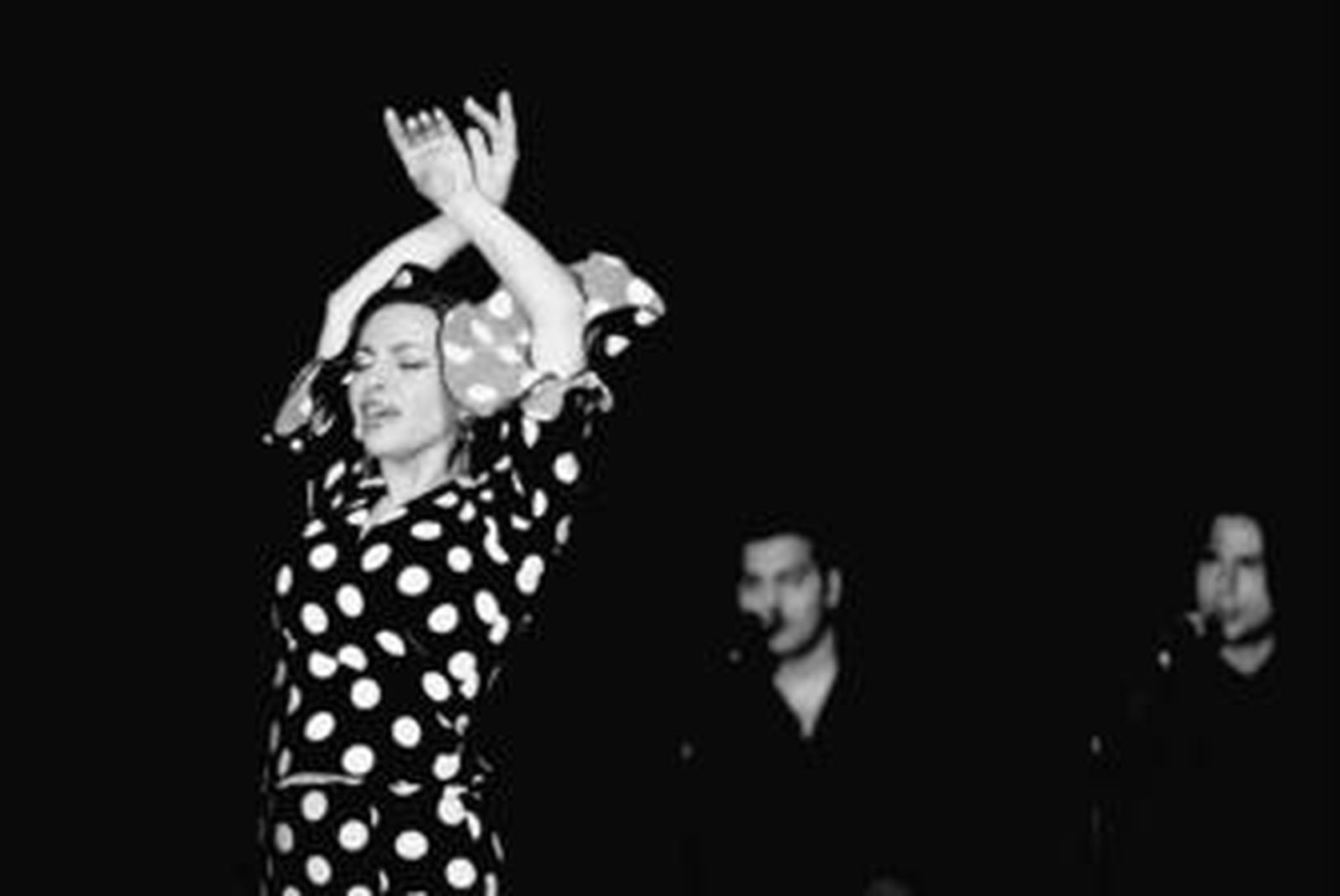 Noelia Sabarea, ayer durante su actuación en Algeciras.