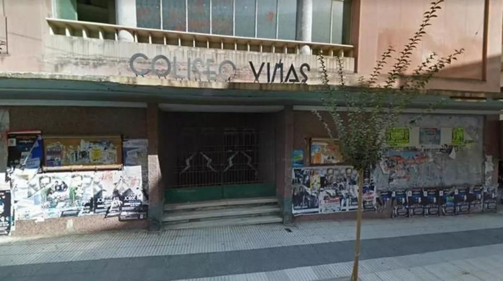 Fachada del Coliseo Viñas Fachada del Coliseo Viñas