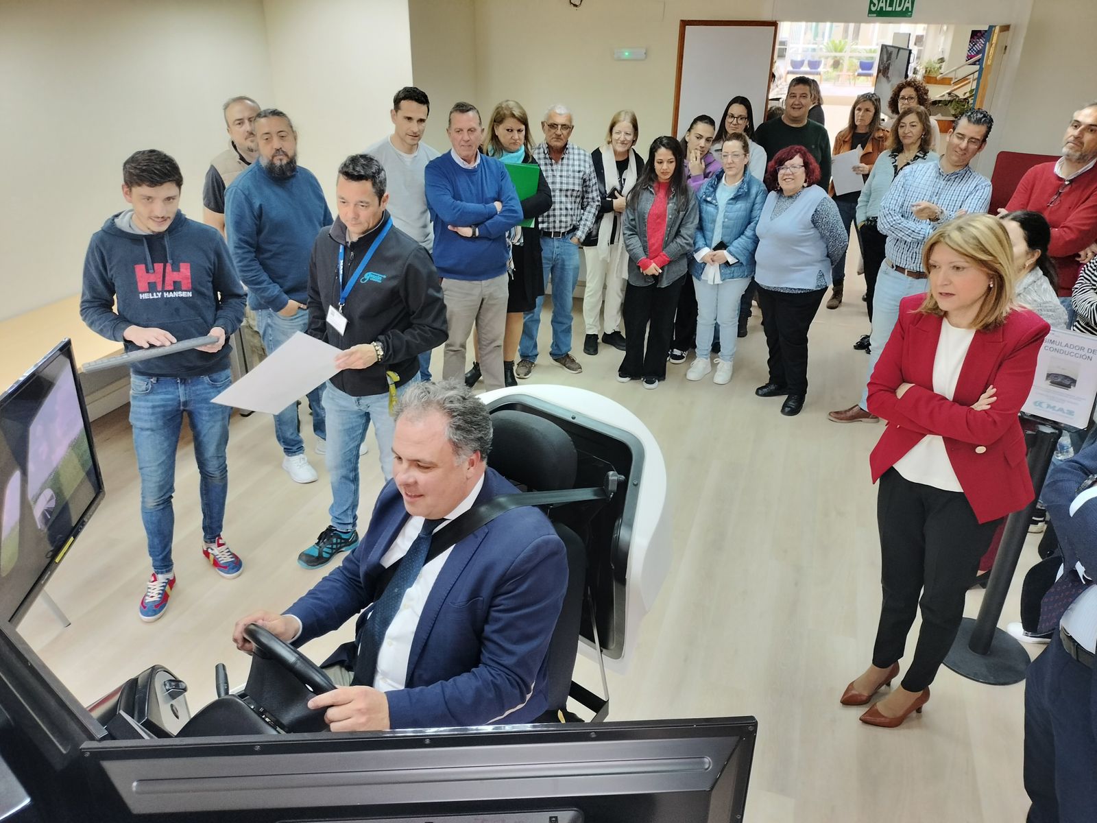 Jornadas técnicas de Seguridad Vial Laboral en el Centro de Prevención de Riesgos Laborales de Huelva.