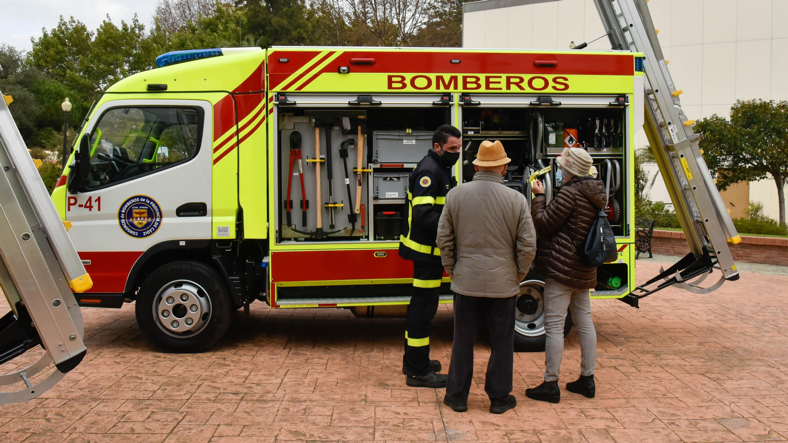 Las fotos de los nuevos vehículos autobomba del Consorcio de Bomberos