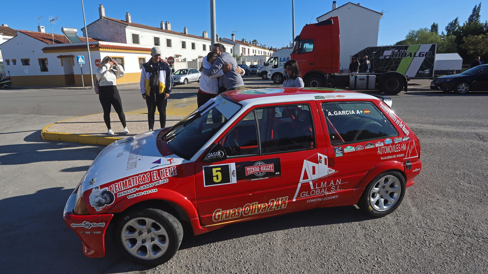 Fotos de los preparativos de la VIII Subida a Castellar