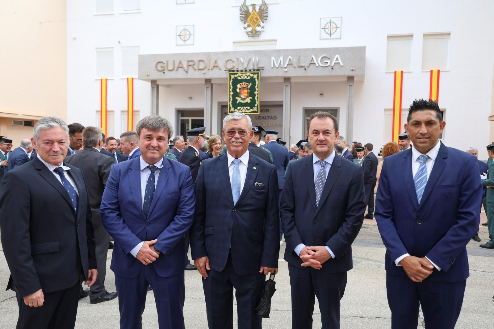 La Guardia Civil de Málaga homenajea a los agentes retirados en su 179 aniversario