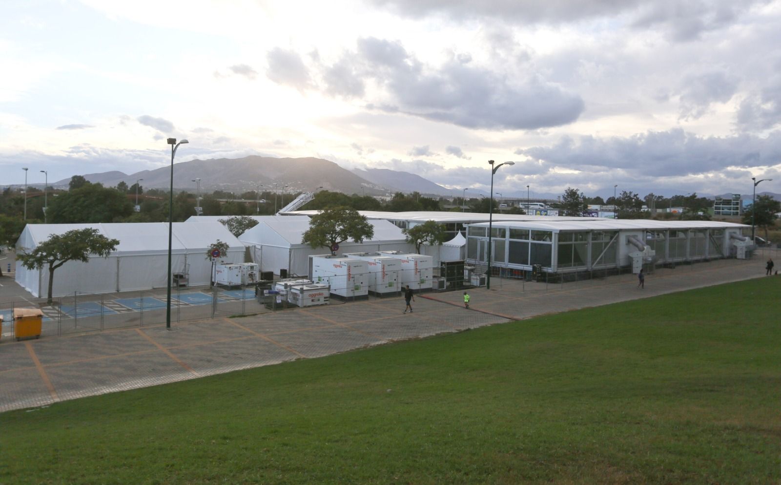 La ciudad paralela a la Copa Davis en Málaga