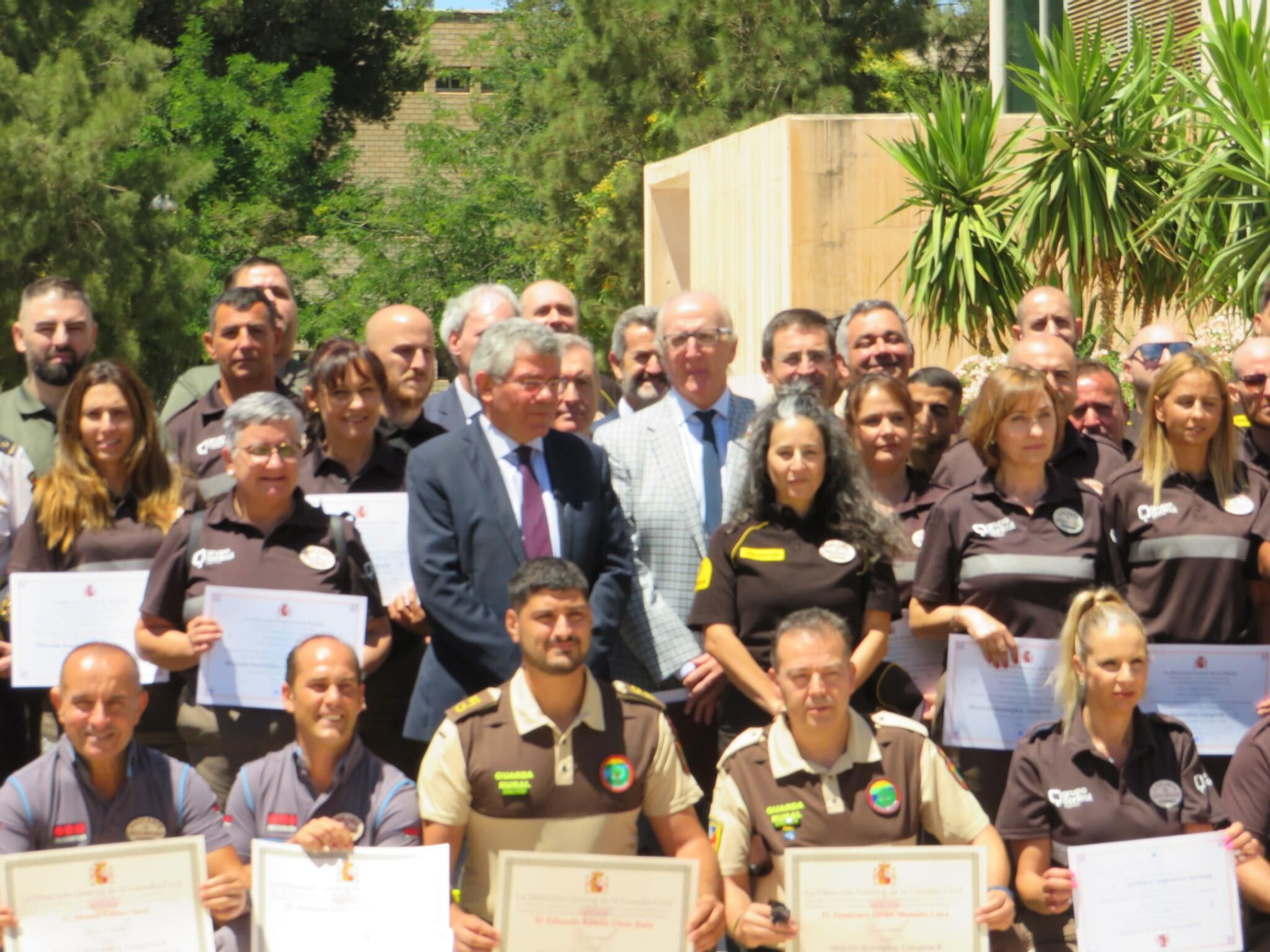 Policía y Guardia Civil premian a la seguridad privada en la UAL.