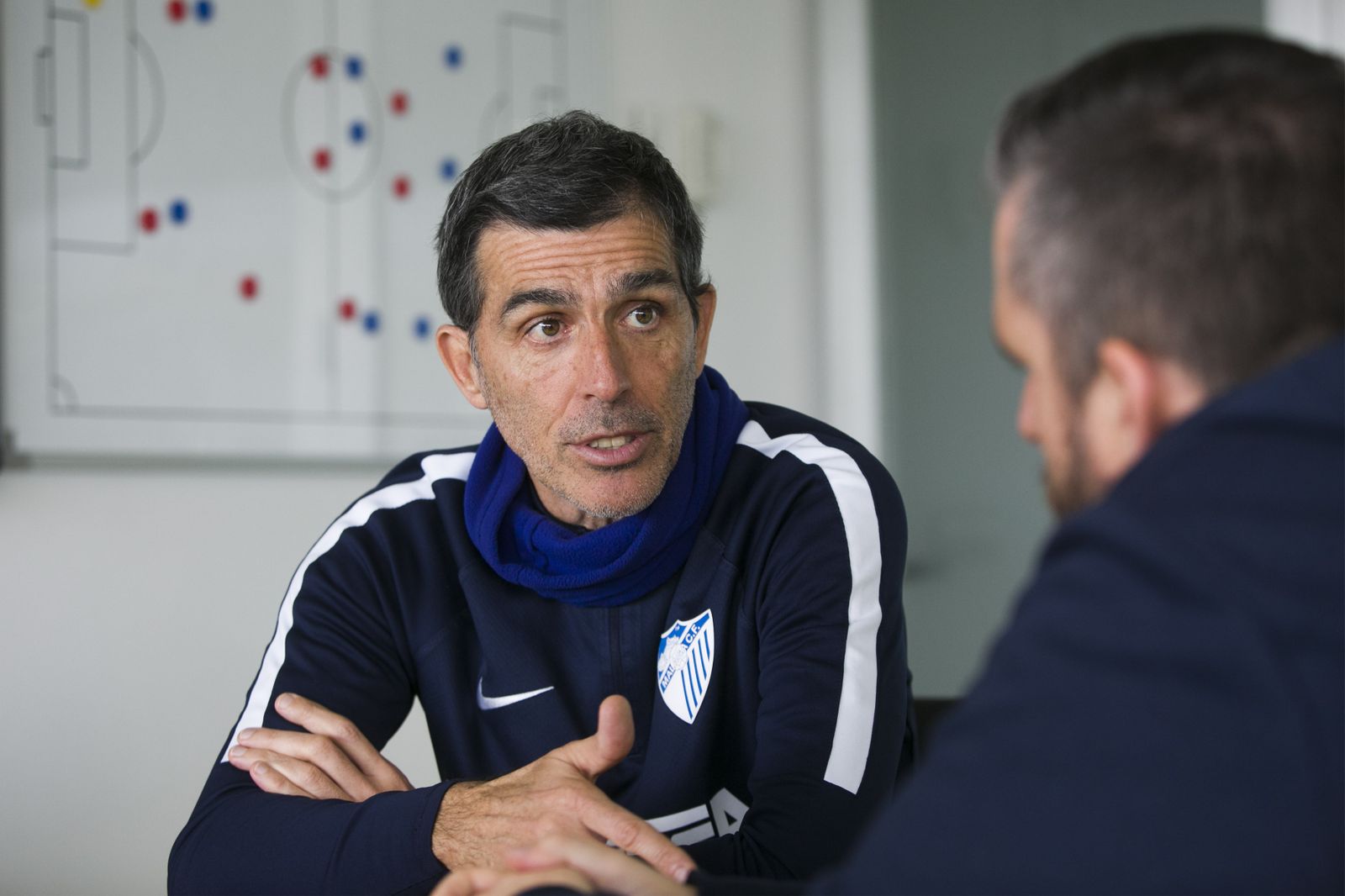 La tercera etapa de Muñiz en el Málaga en fotos