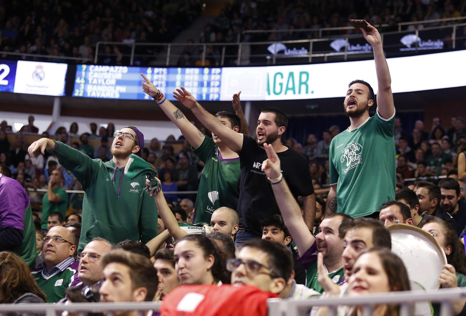 Las fotos de la enorme victoria malagueña