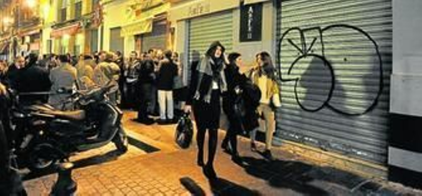 La calle Arfe, con bares cerrados, el pasado fin de semana.