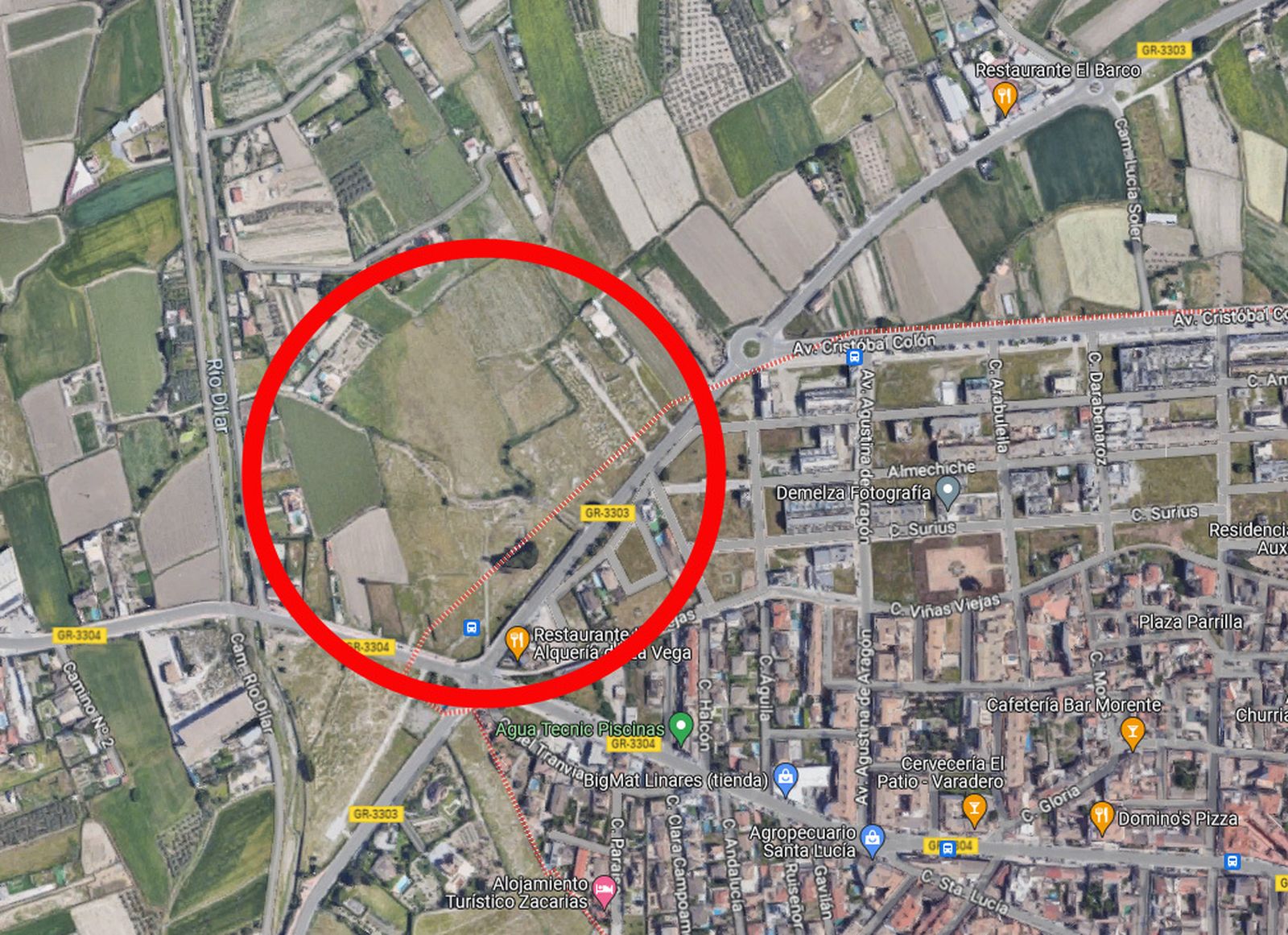 Suelo residencial ubicado en Churriana de la Vega