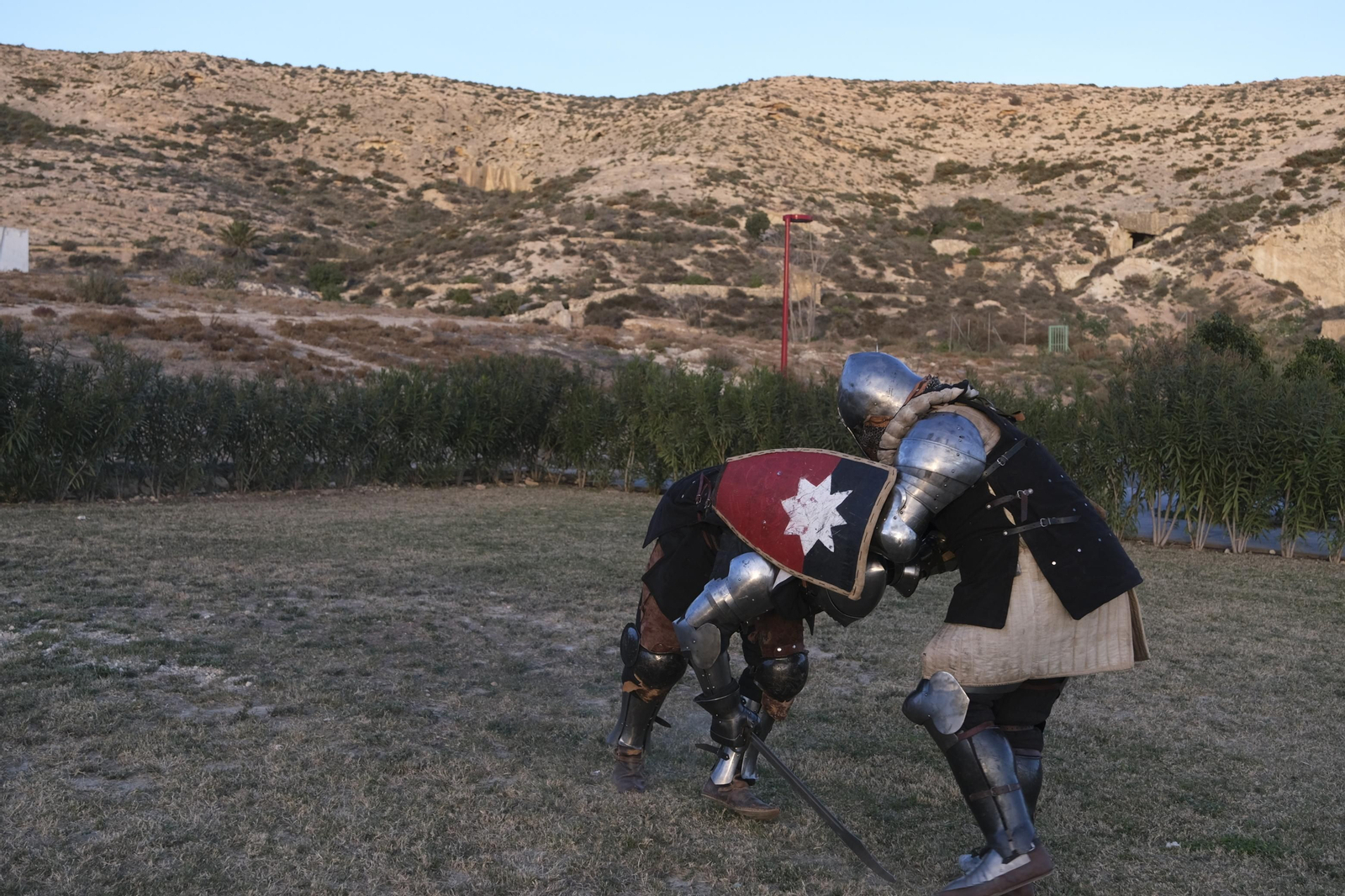 Fotogalería de los combates medievales en Almería