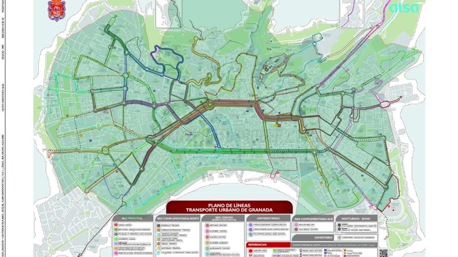 Transporte público urbano.