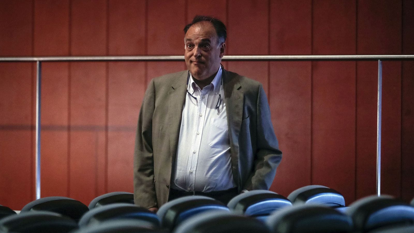 El presidente de LaLiga, Javier Tebas.
