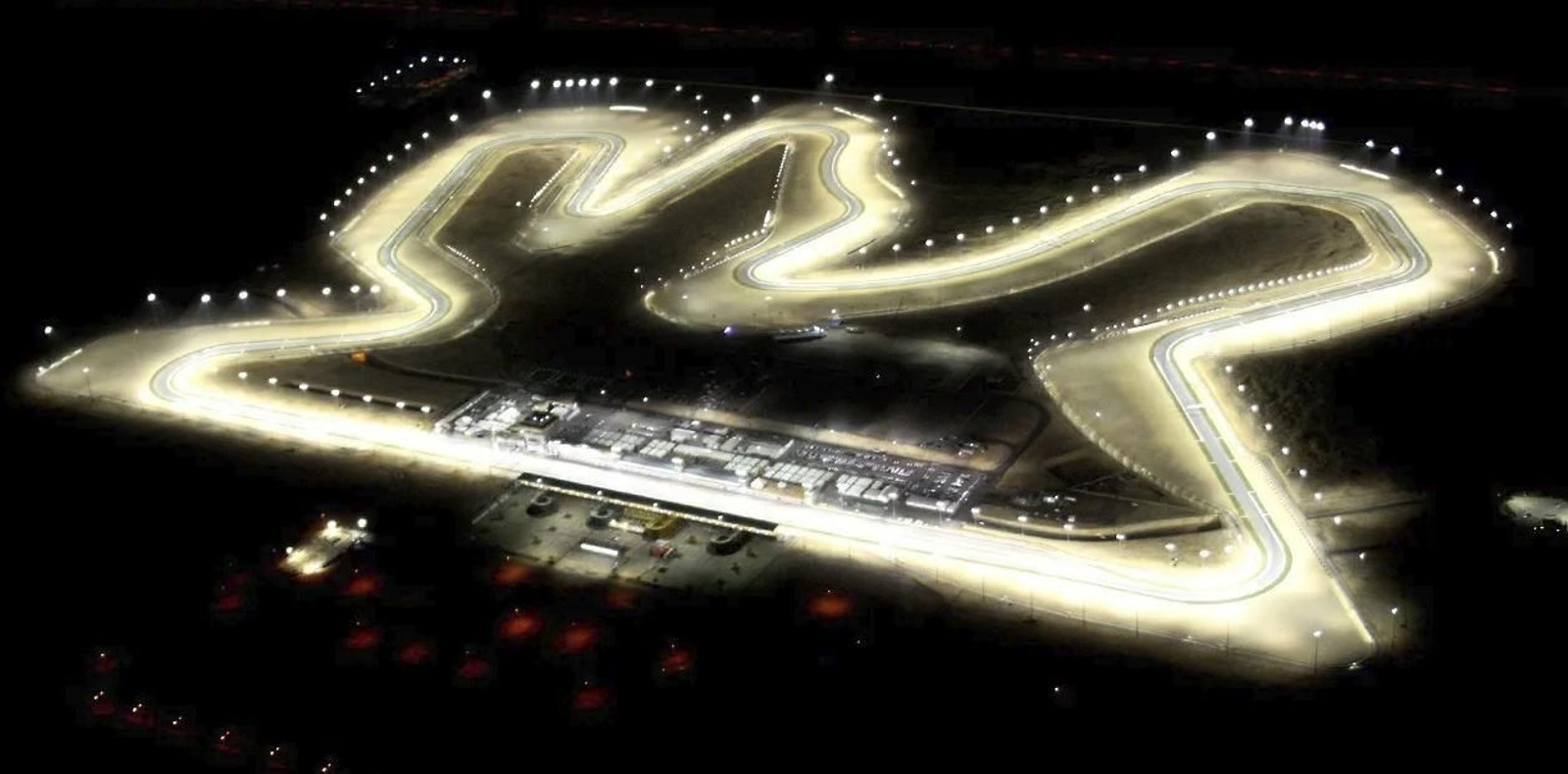Aspecto del Circuito de Lusail qatarí. Aspecto del Circuito de Lusail qatarí.