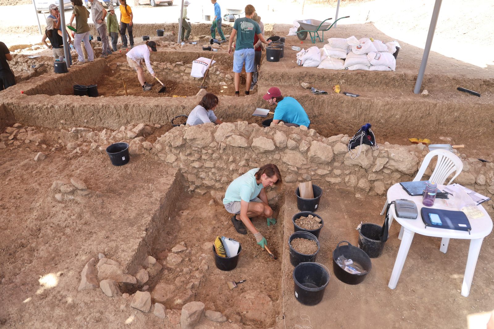 La excavación arqueológica de Cerro del Villar, en imágenes