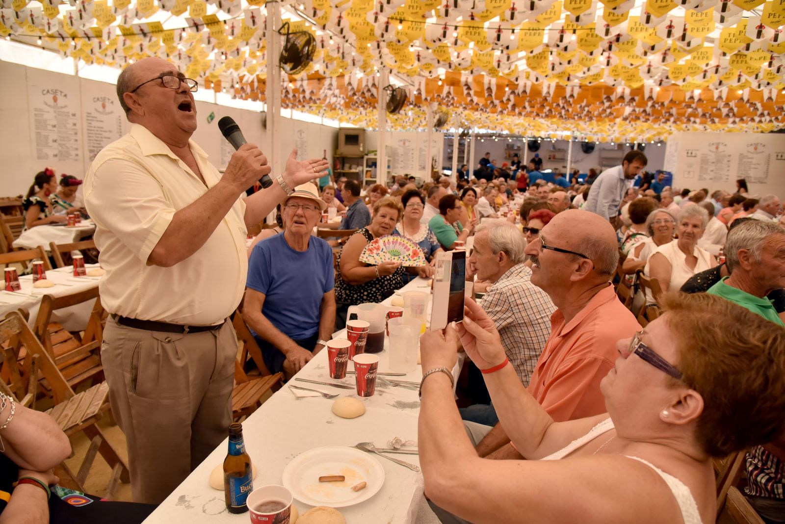 Un entrañable almuerzo de Feria