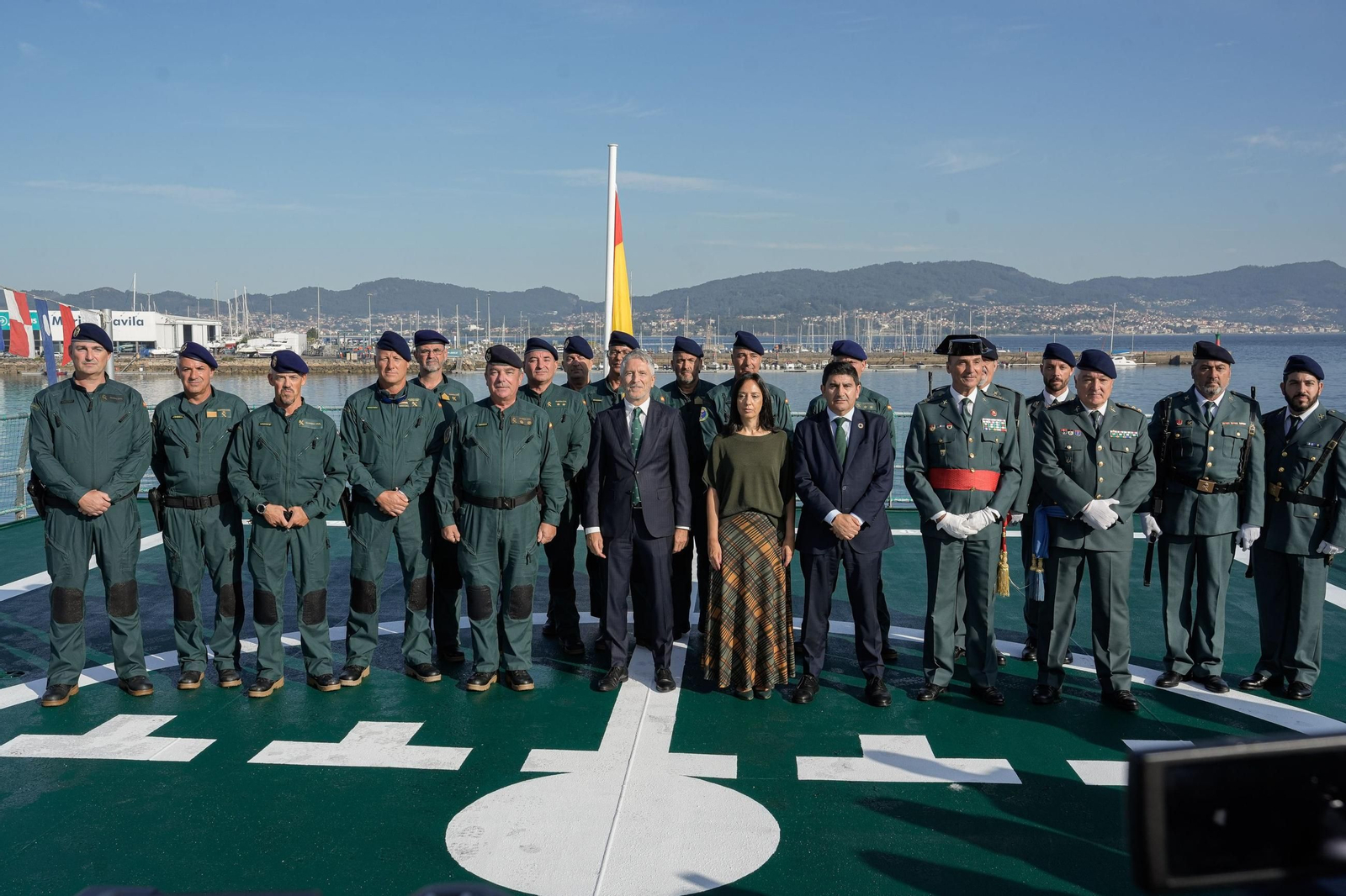 Las fotos de la entrega del buque 'Duque de Ahumada' a la Guardia Civil