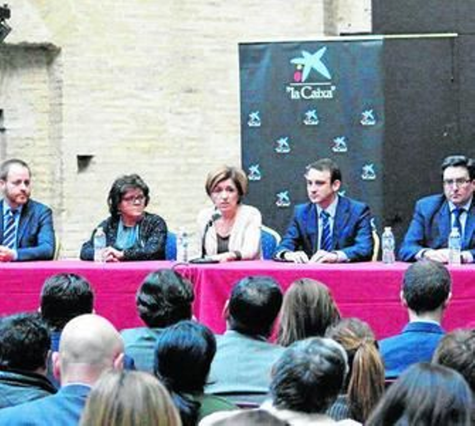Presentación de las convocatorias de ayudas de La Caixa.