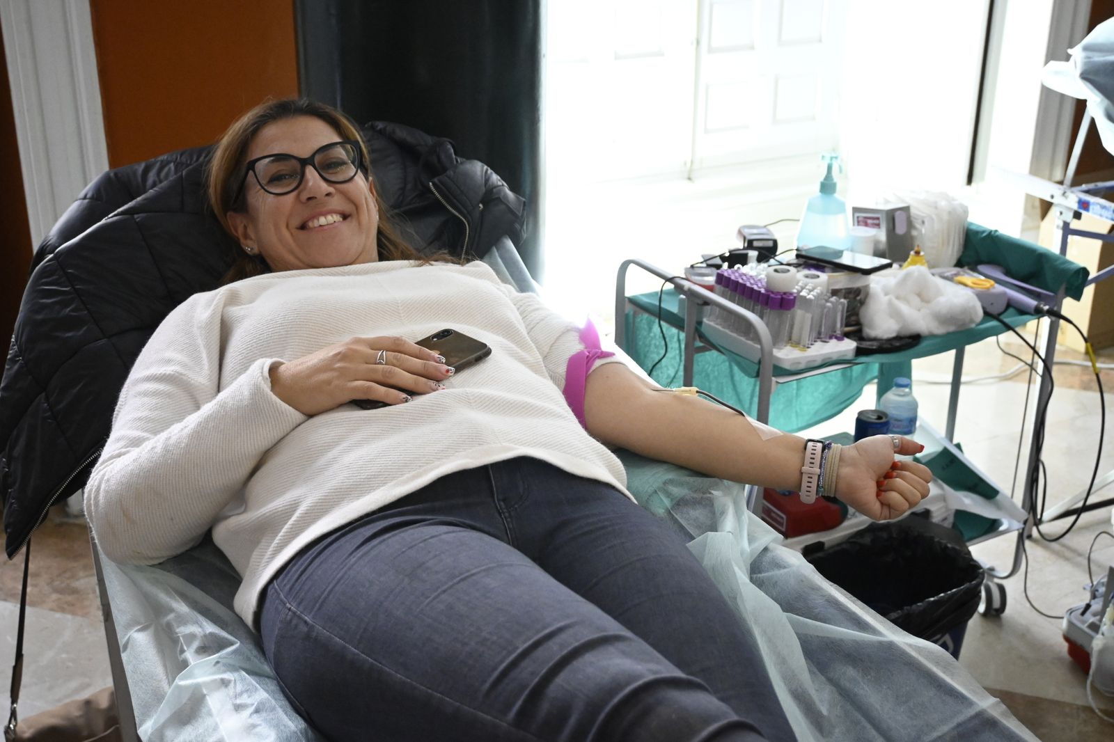 Donación de Sangre en la Casa Colón de Huelva, en imágenes