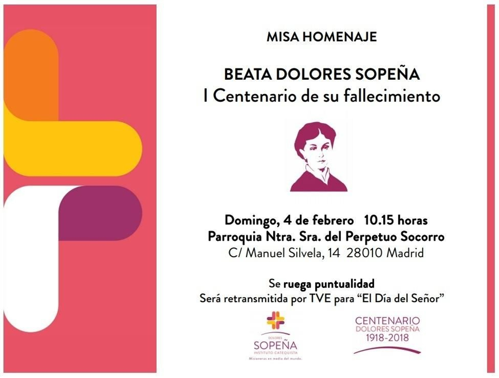 TVE emite hoy domingo una Misa por la velezana Sopeña