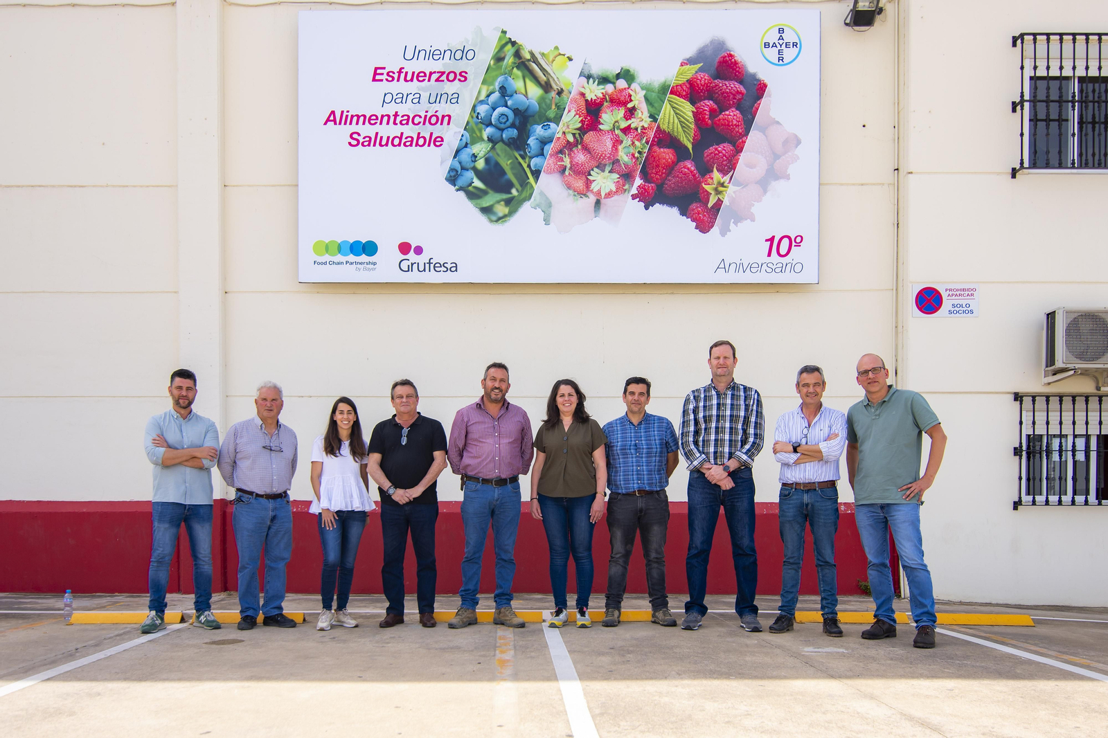 Diez años de participación de Grufesa en el proyecto Food Chain de Bayer.