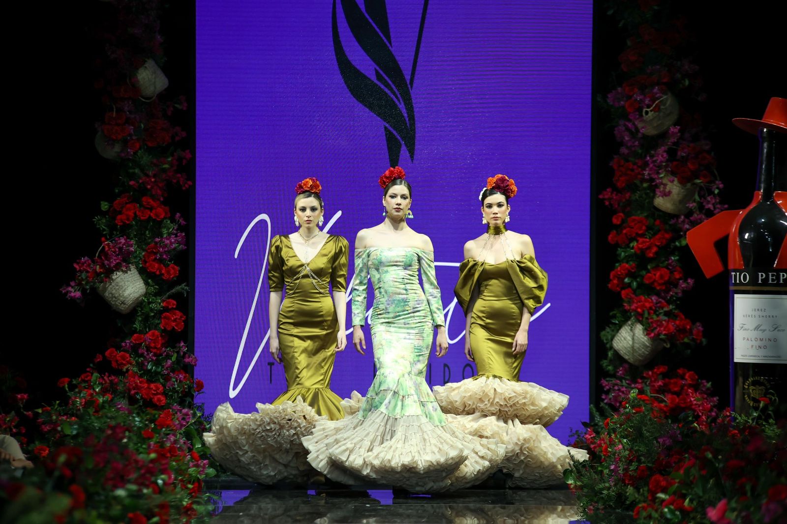 Desfile de Volanteo en la Pasarela Flamenca Tío Pepe Jerez 2024