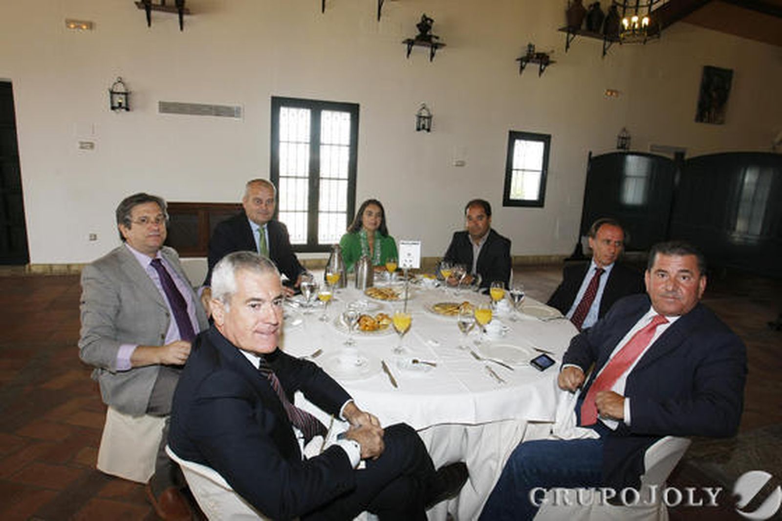 Ignacio Sánchez Cabanillas, Jaime Serrano del Río, Juan Sañudo, Rocío Montero, Raúl Ramírez, Jaime Tovar y Nicomedes Ruiz.

Foto: Aranda / Pascual