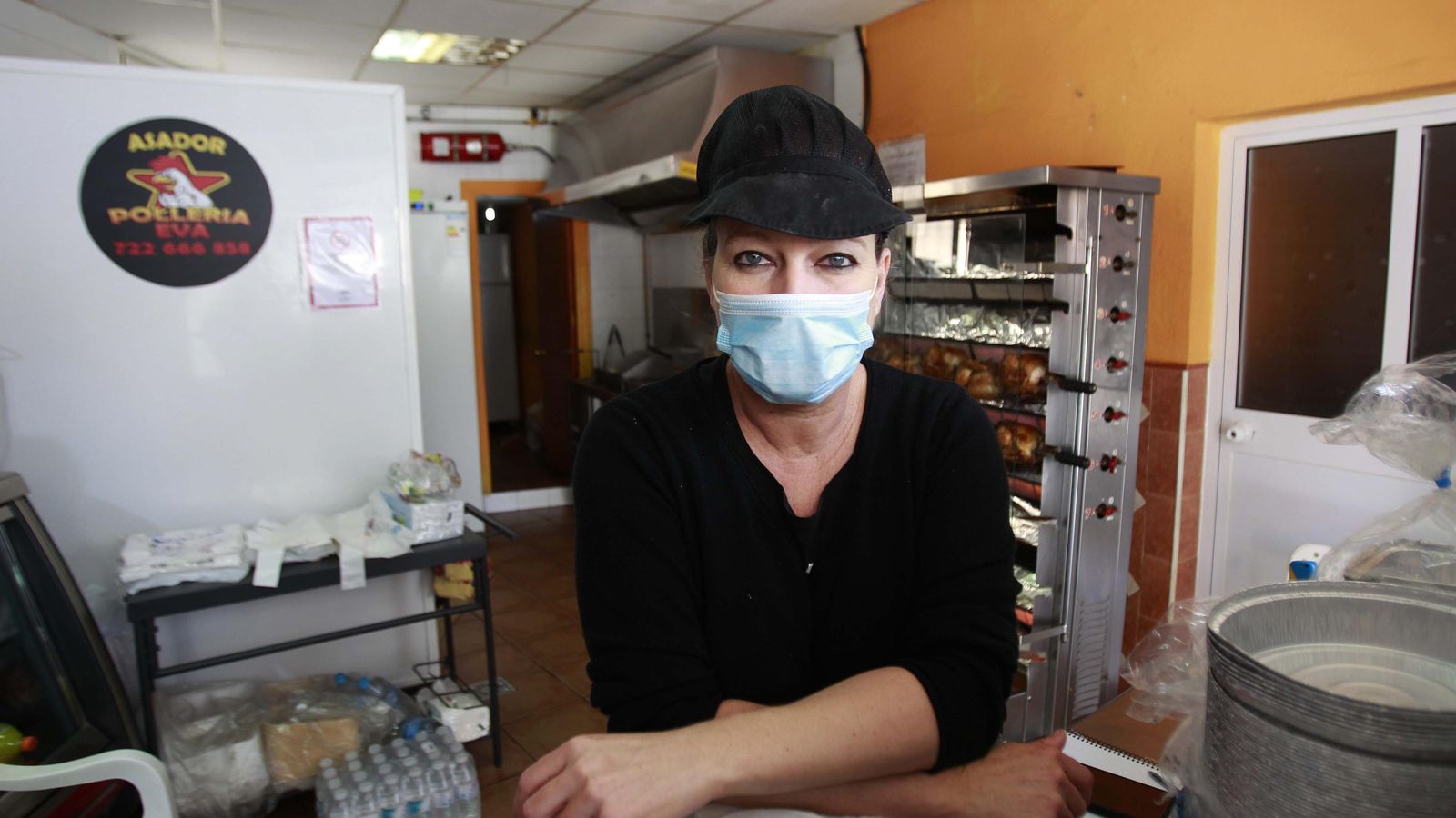 Eva Carrasco, en su Asador.