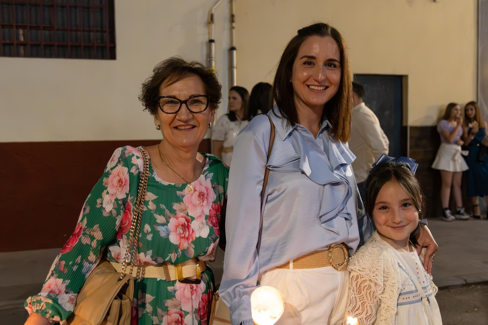 Santa Ana, patrona de Torredelcampo, recibe el bastón de mando como Alcaldesa Perpetua.