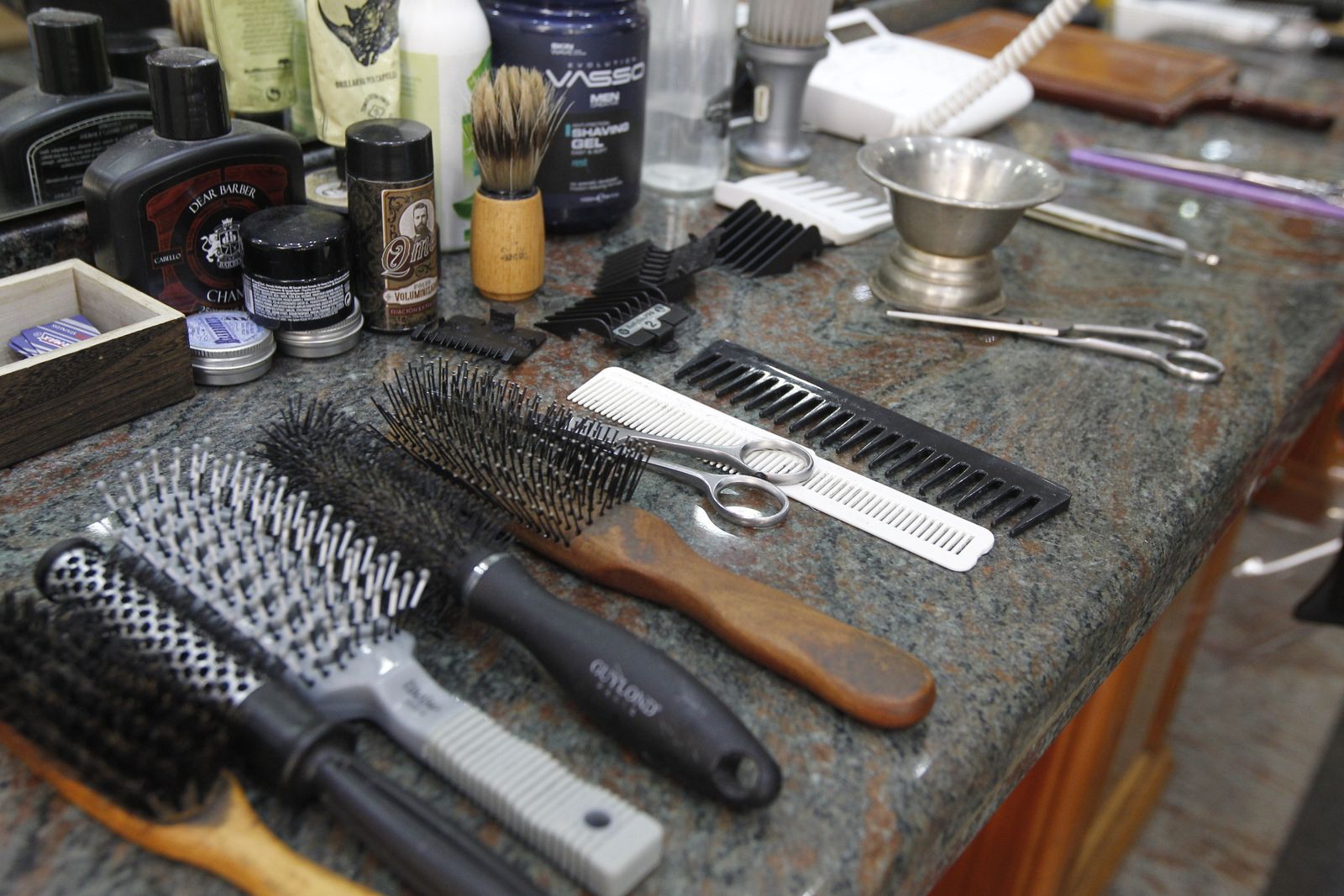 Fotografías primer día de peluquerías en coronavirus-COVID-19. Almería