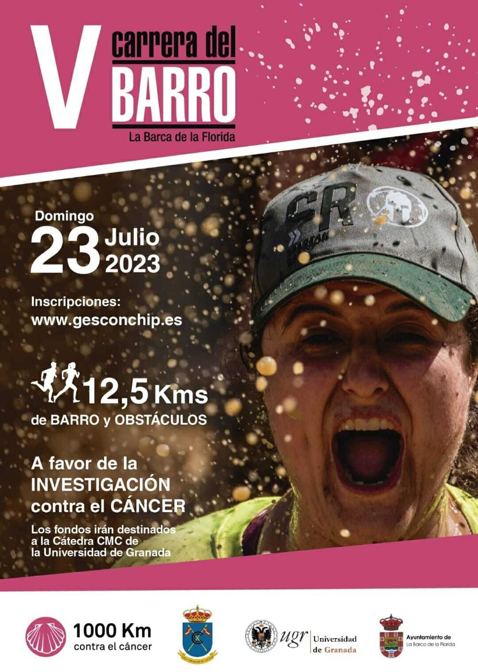 Cartel de la V edición de la Carrera del Barco de La Barca.