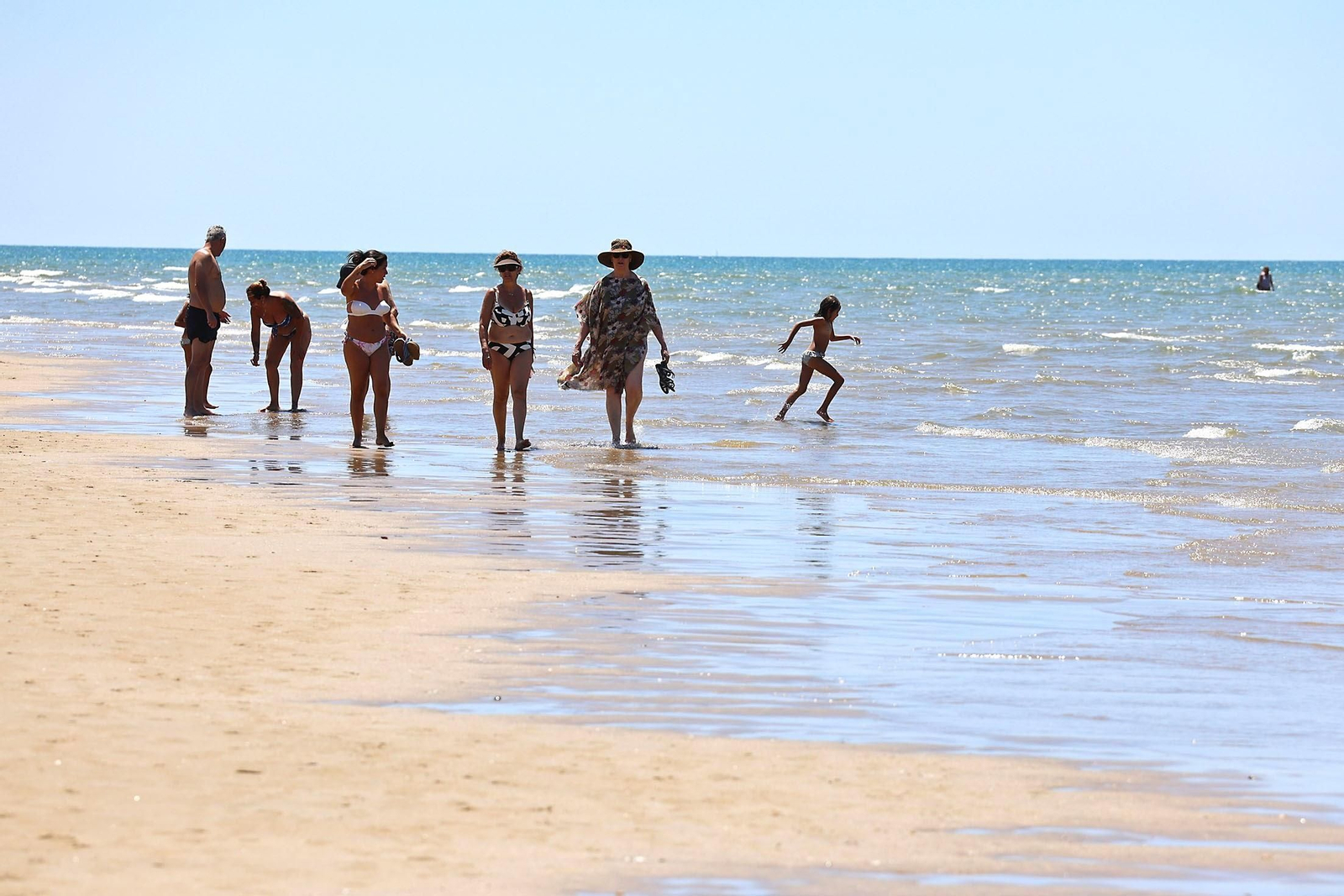 Domingo de playa en Huelva