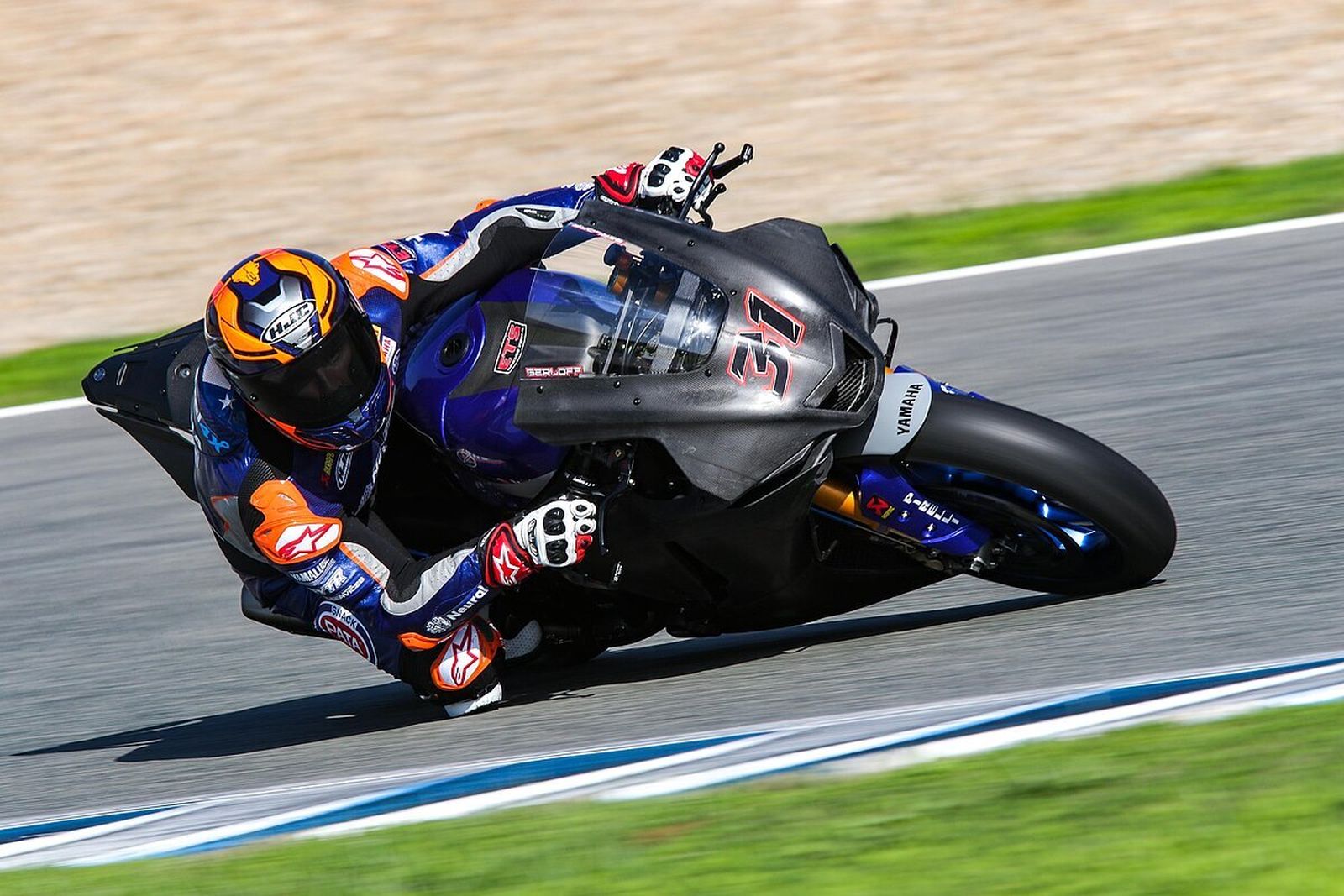 Garrett Gerloff, del Yamaha Pata, ha marcado el mejor crono en la primera sesión de test en Jerez.