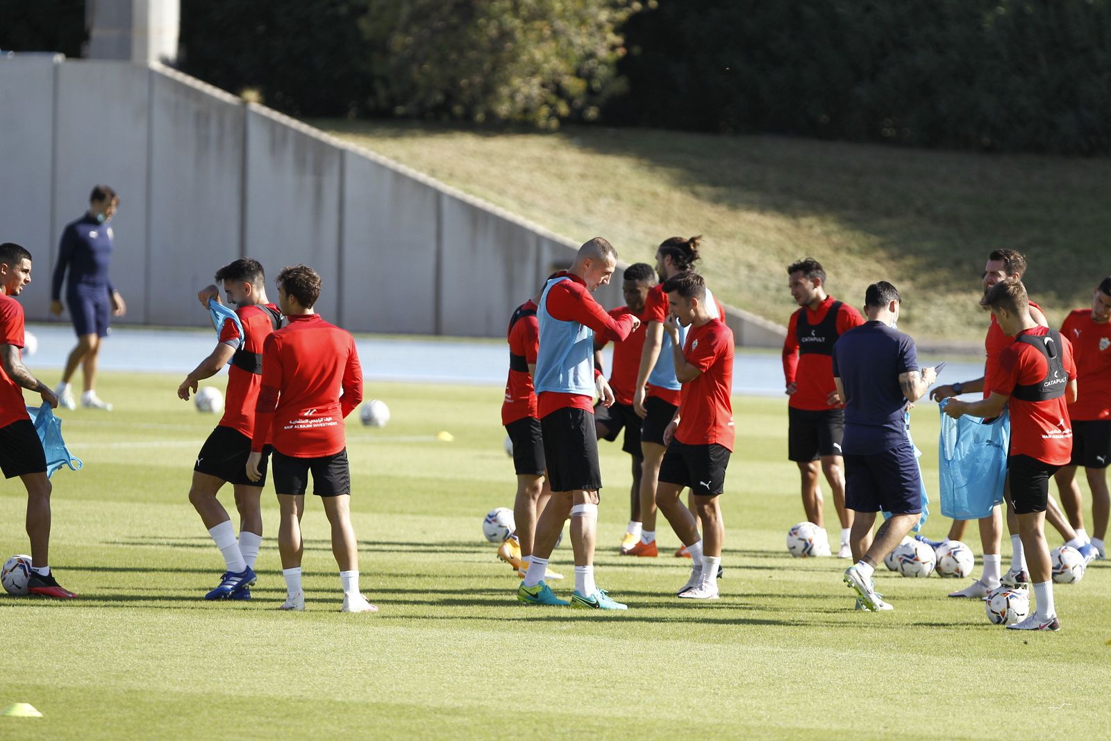Entrenamiento U.D. Almería, martes 6 de octubre