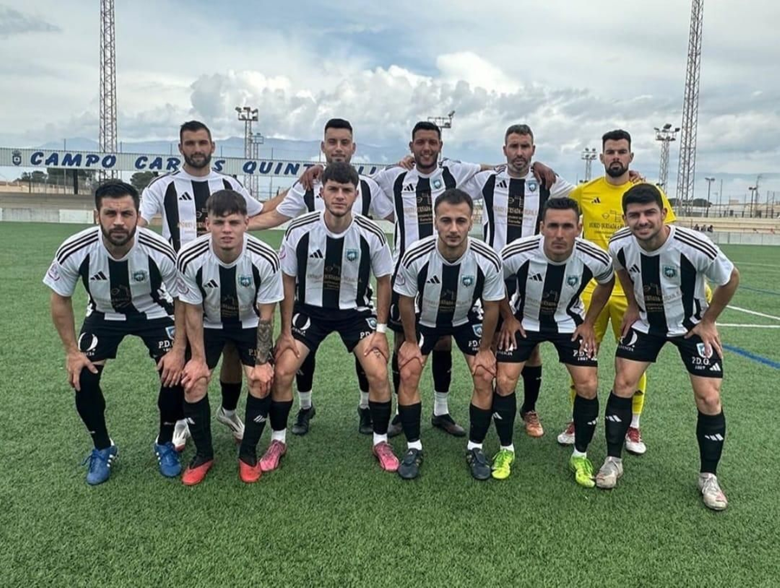 Once presentado por el Garrucha en un encuentro de la presente temporada.