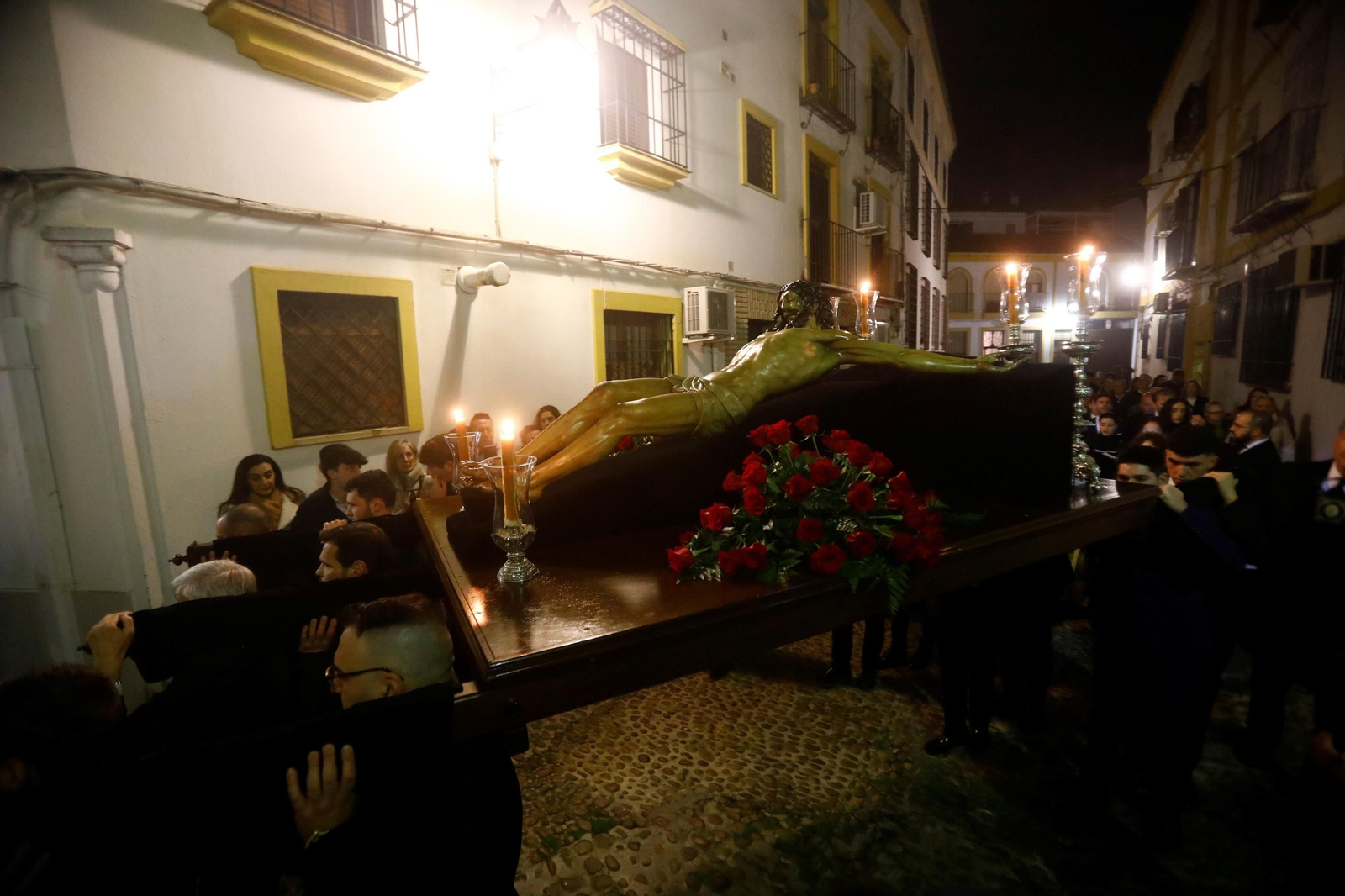Las imágenes del vía crucis del Cristo de la Clemencia de Córdoba