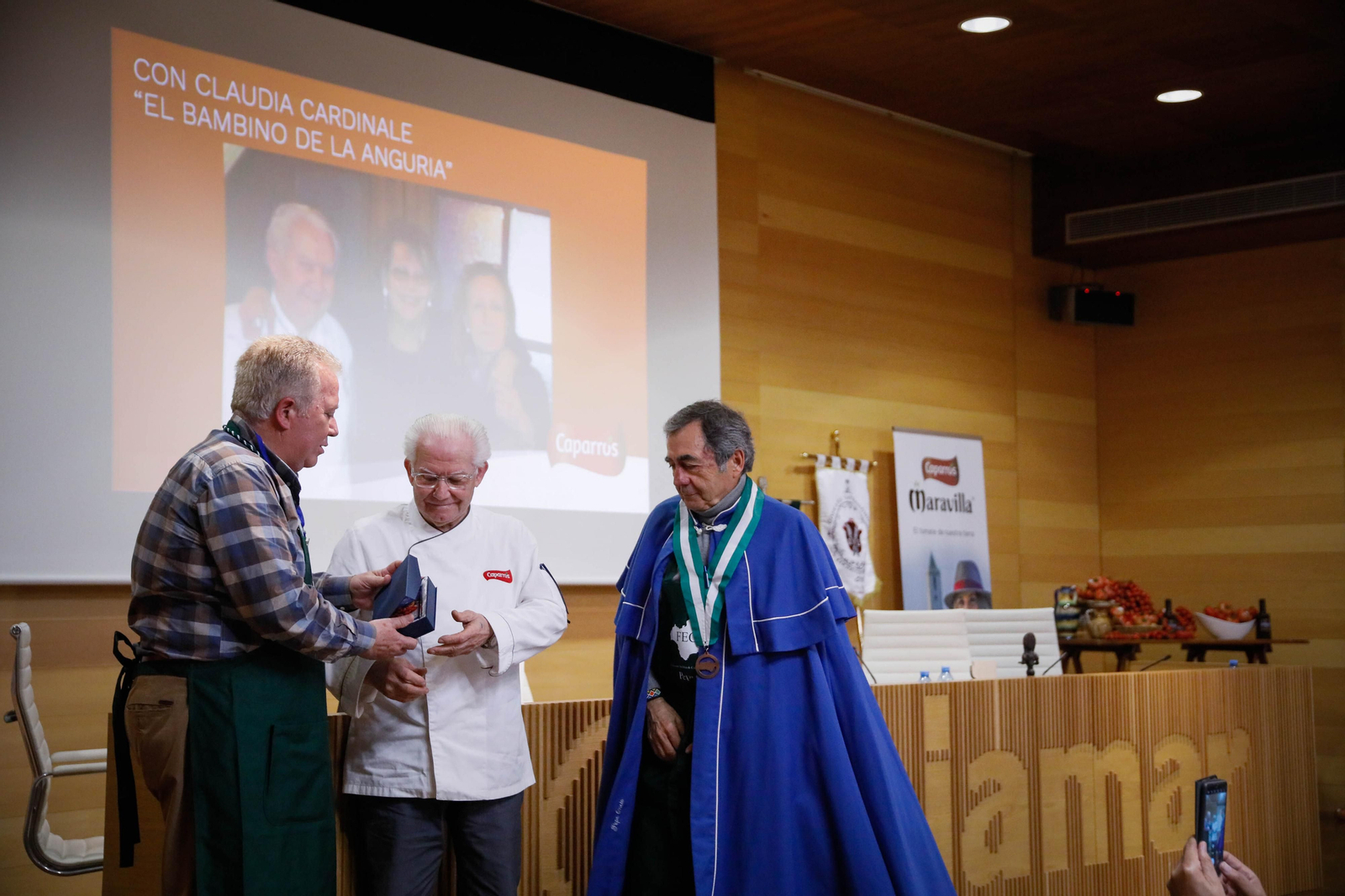 Las mejores imágenes de las conferencias en el congreso gastronómico ofrecido por CAPARROS