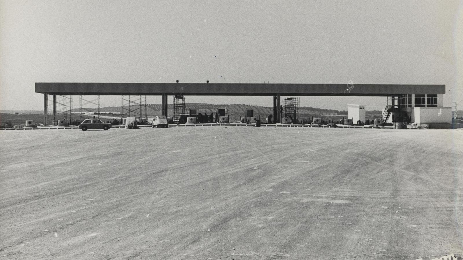 Estación de peaje del recorrido ubicada en el enlace Jerez-Sur.