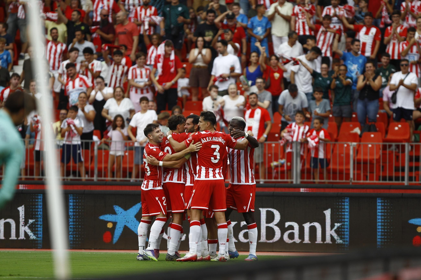 Las mejores fotos del partido U.D. Almería-Racing de Santander