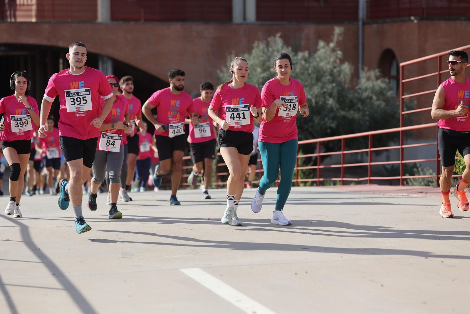 La carrera solidaria We Run de la UMA, en fotos