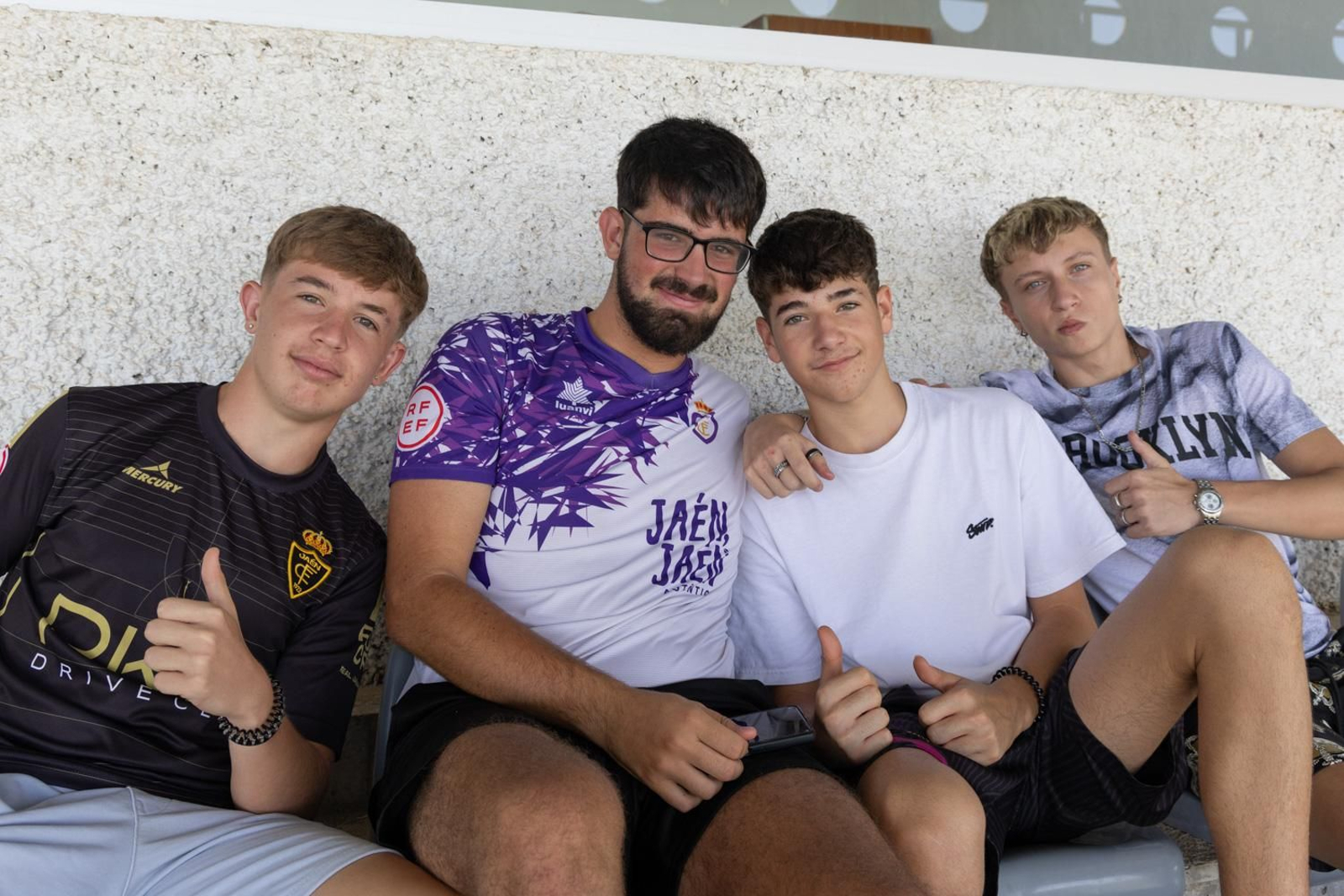 El amistoso entre Real Jaén y su juvenil de Liga Nacional, en imágenes