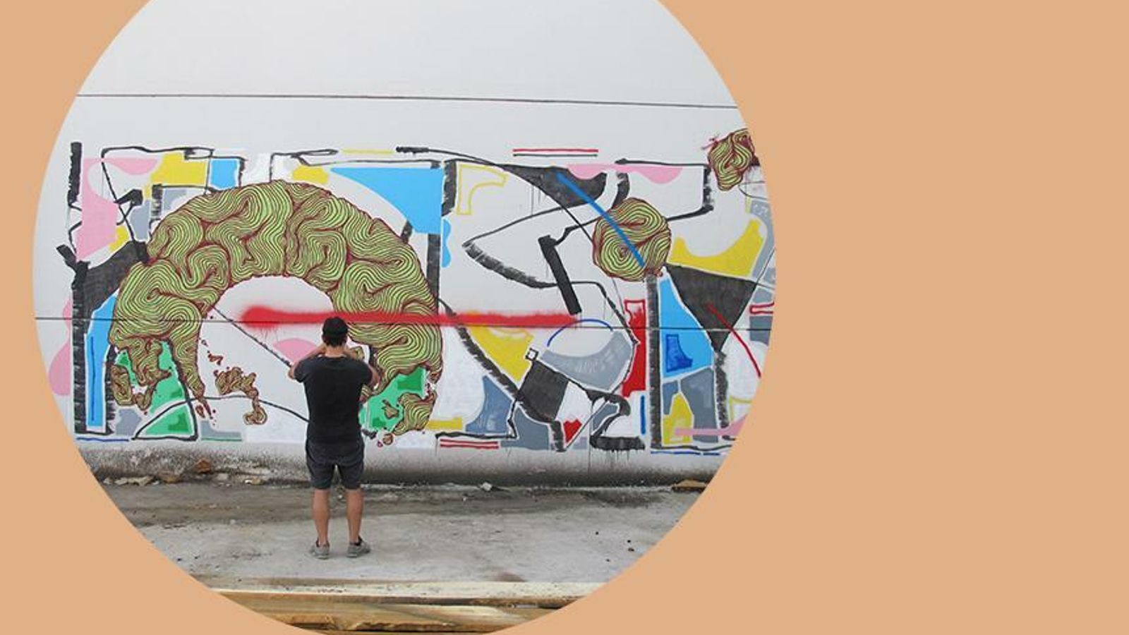 La obra mural 'Art in Motion' se celebra el 18 de julio.