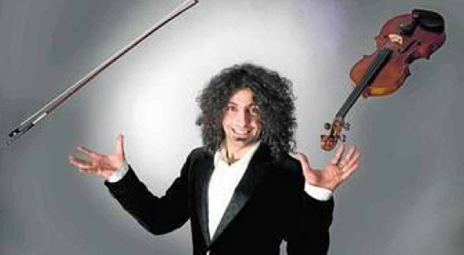 El violinista libanés Ara Malikian actuará como solista en el octavo concierto de abono de la Orquesta.