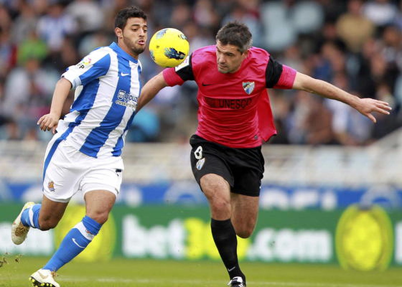 La Real Sociedad gana al Málaga tras una espectacular remontada (3-2)

Foto: Javier Etxezarreta / Efe