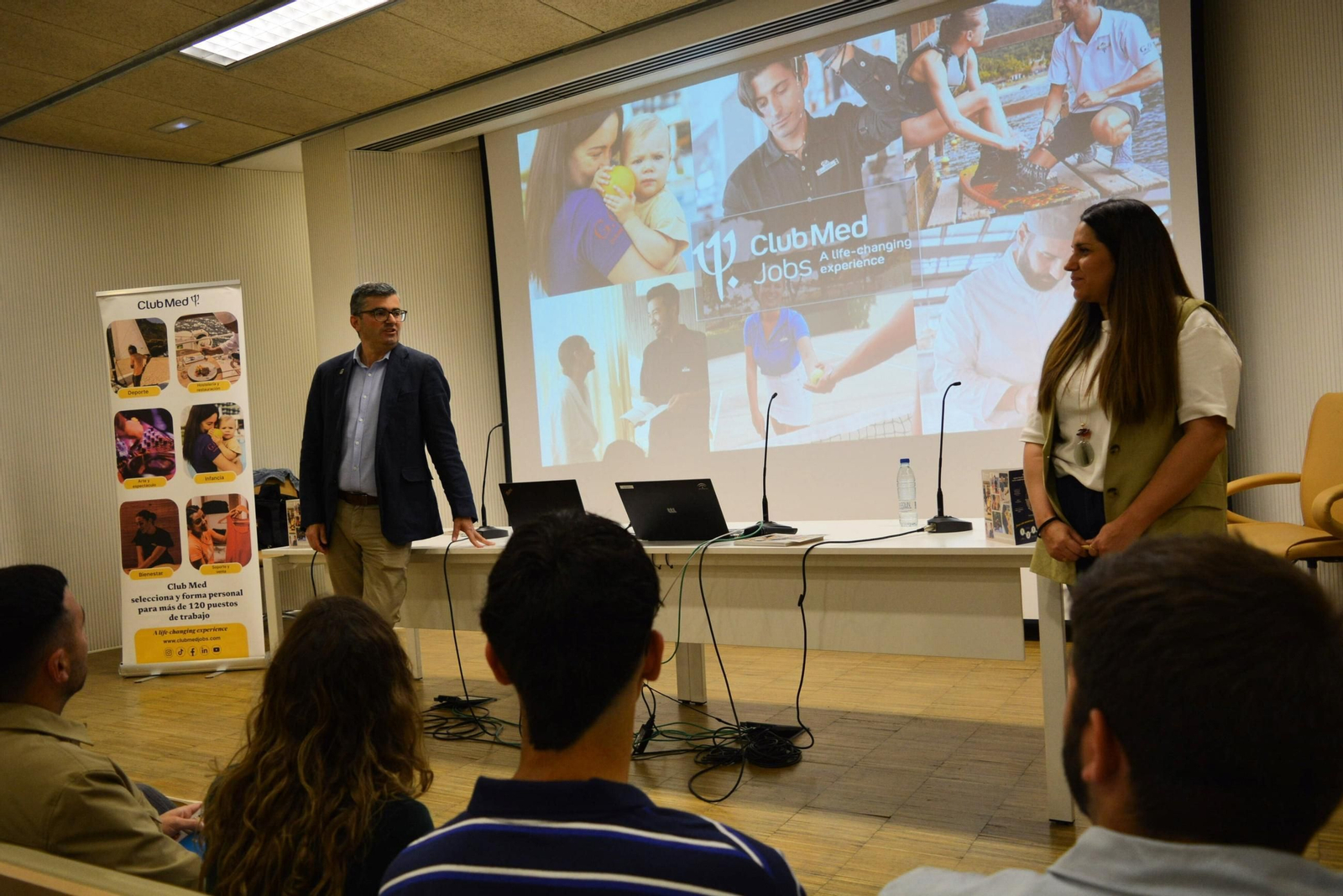 Un momento de la jornada celebrada por Club Med