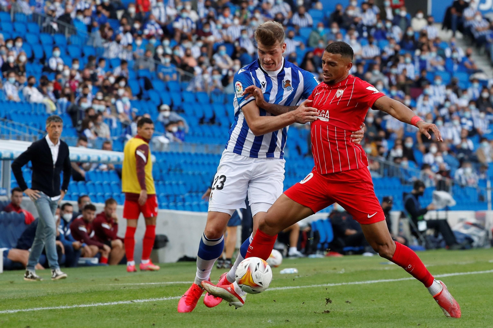 Las imágenes del Real Sociedad-Sevilla