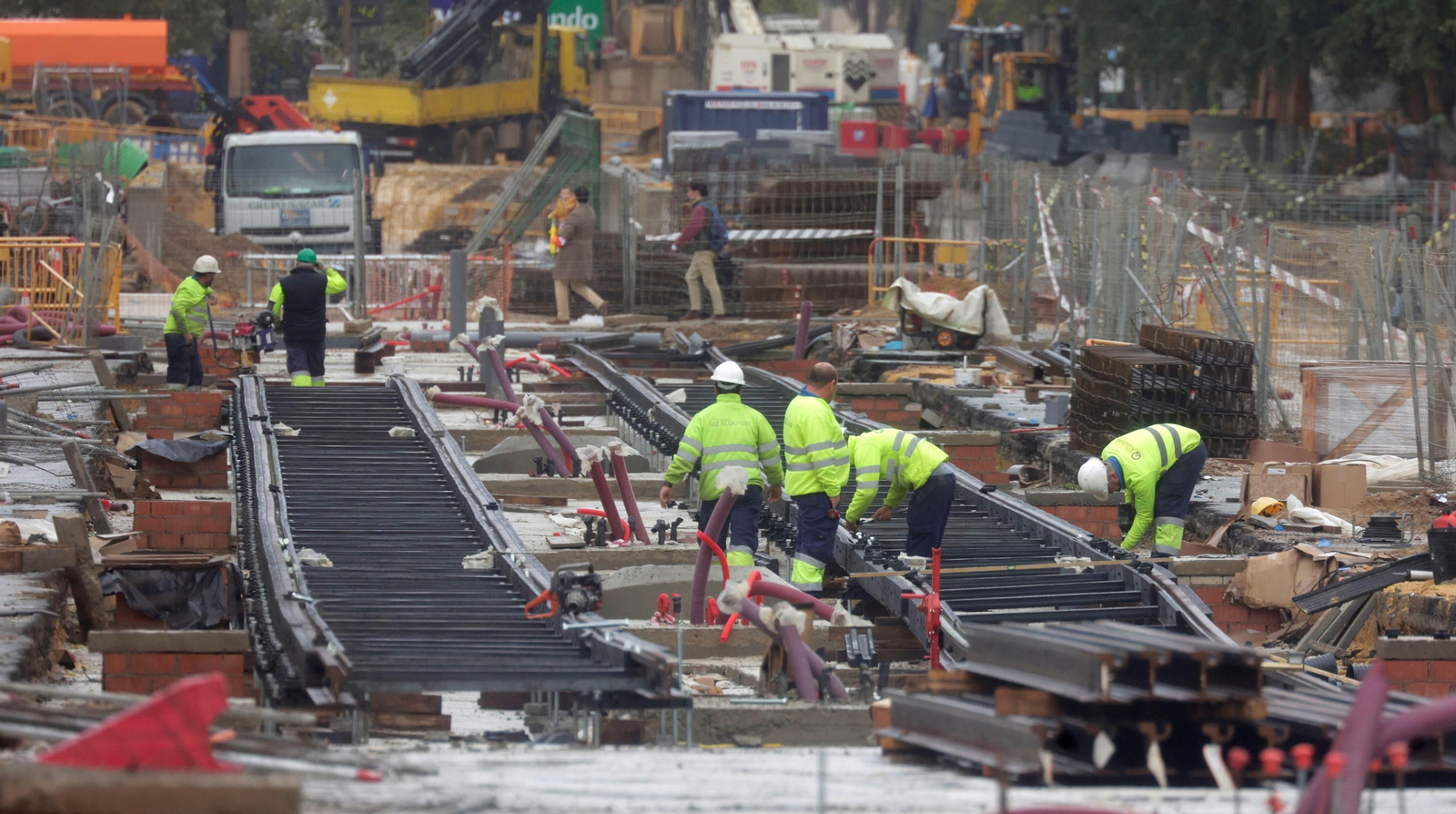 Corte total de Luis de Morales desde el lunes 20 por la ampliación de la obra del tranvía