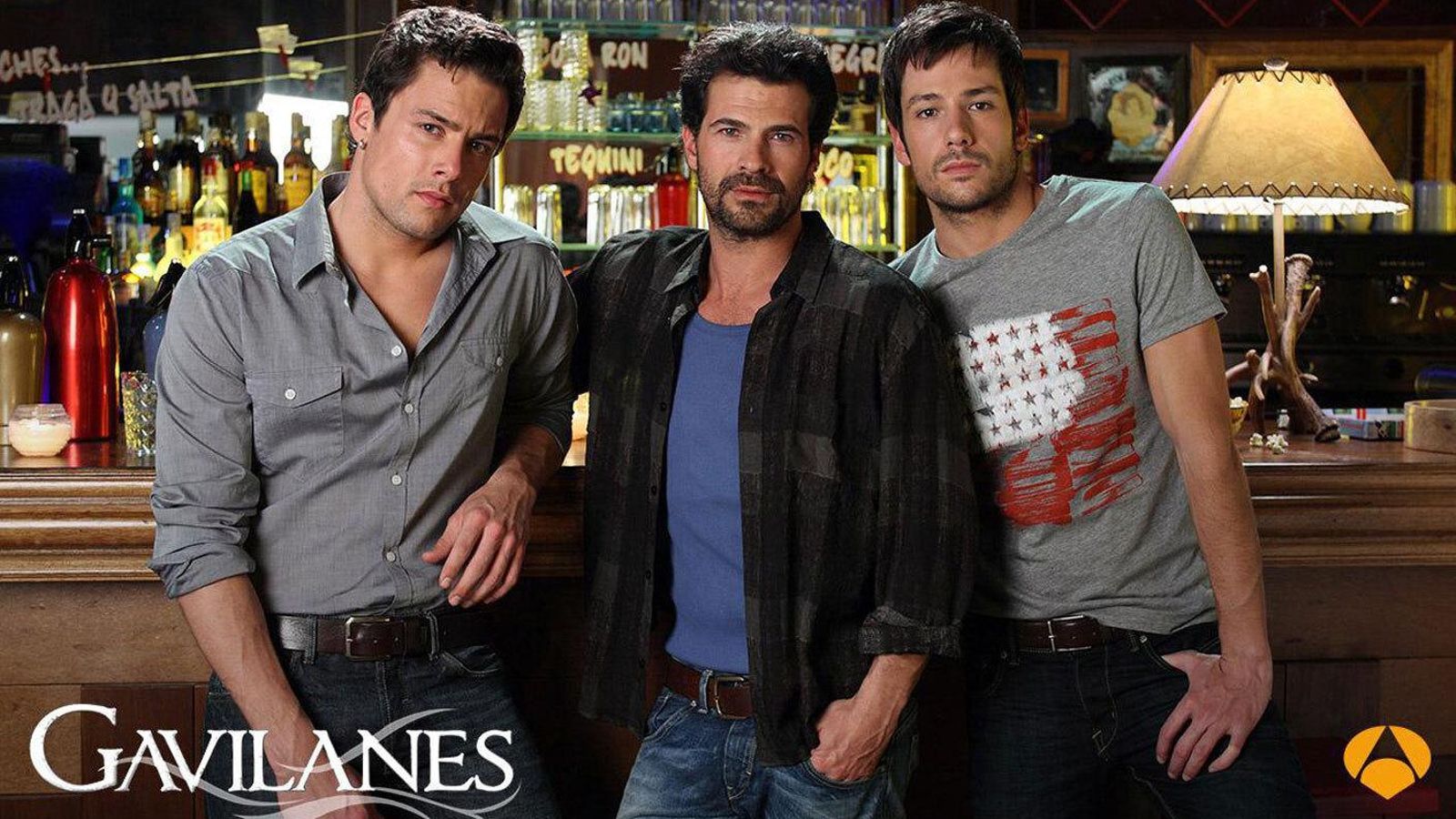 Roger Berruezo, Rodolfo Sancho y Alejandro Albarracín, protagonistas de 'Gavilanes'