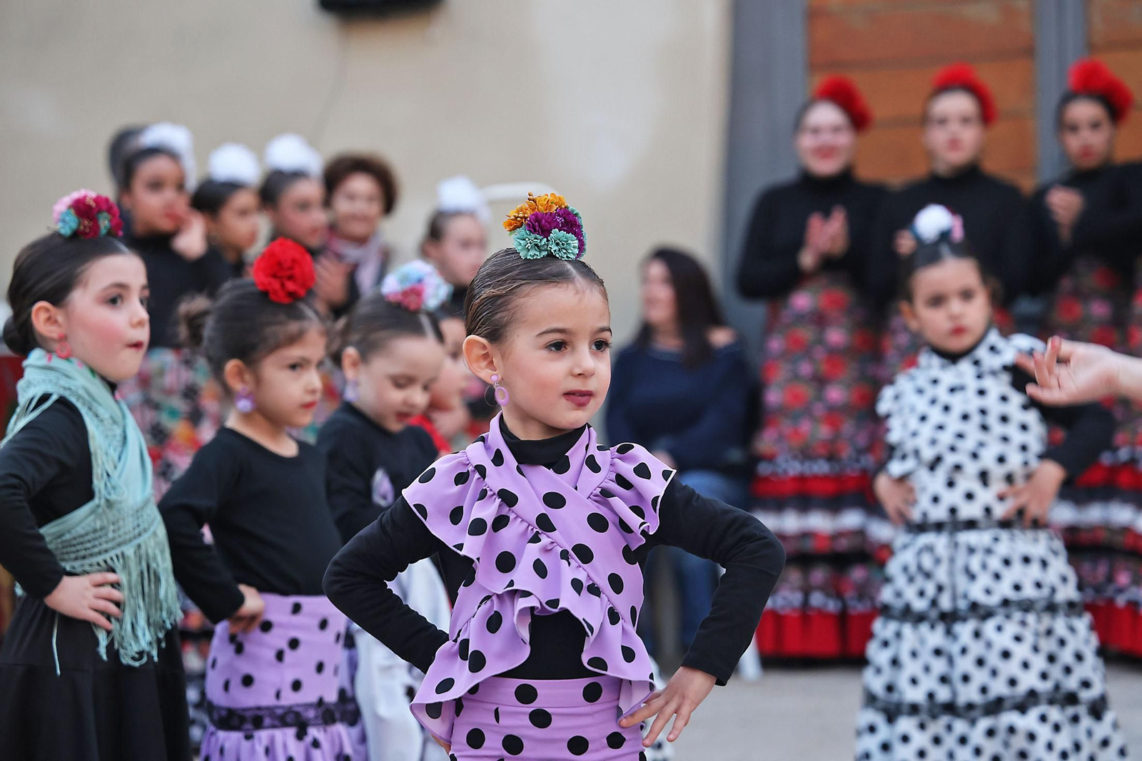 Imágenes del ambiente en la Zambomba Sor Eusebia