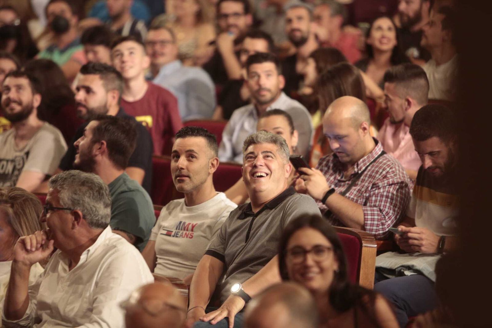 El público durante la función