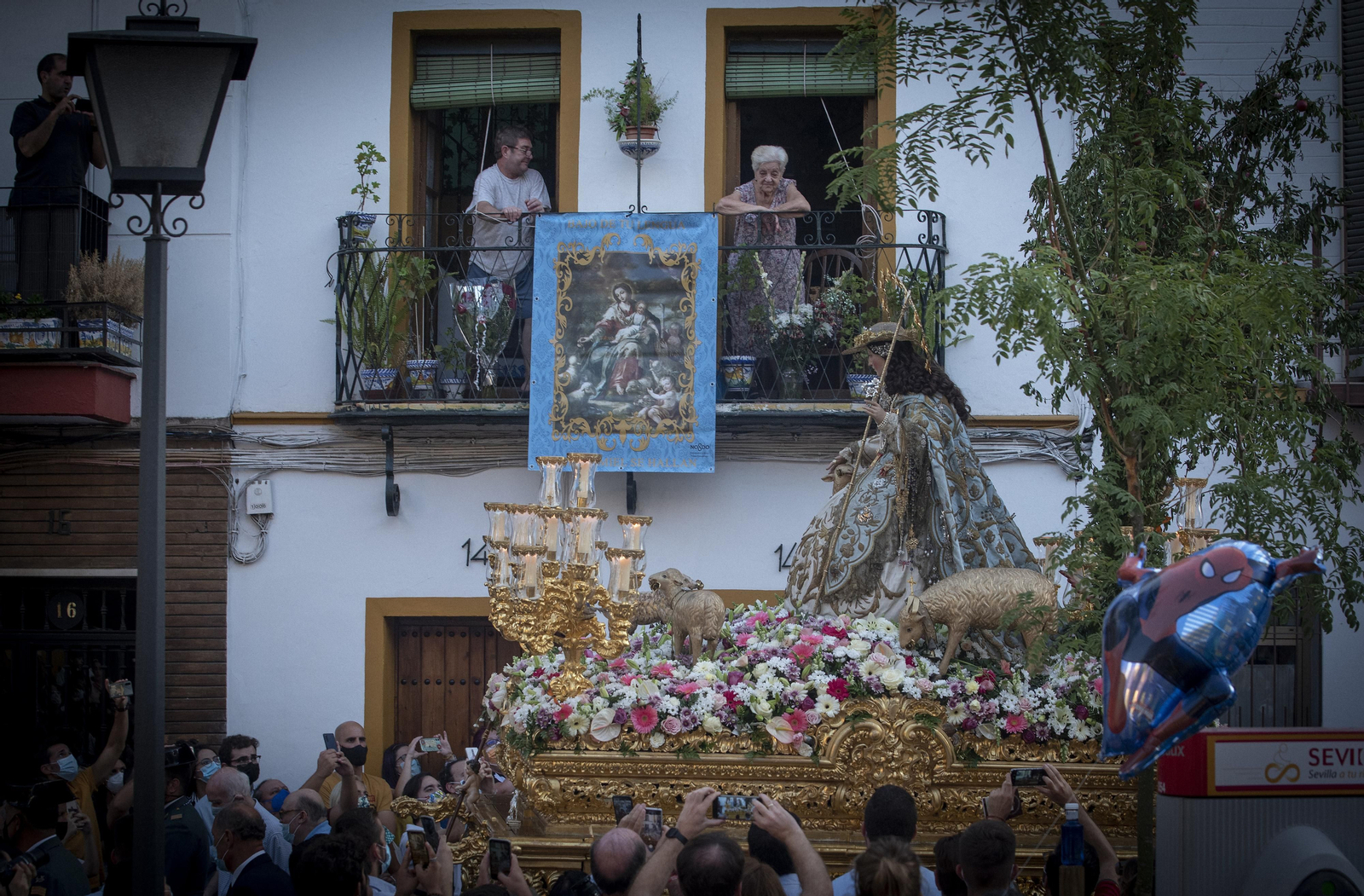 La procesión de la Pastora, en imágenes. La primera después de la pandemia